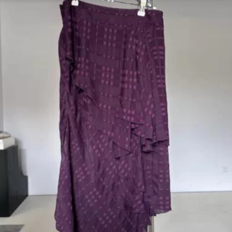 COTEMP设计师绛紫纳苏飘逸长裙 25SS衣服 TheREPUBLIQUE早春穿搭