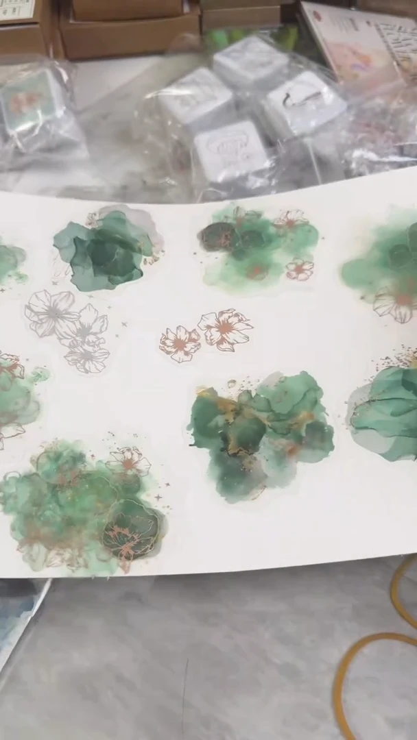 1-6 星光花韵贴纸 随机3款