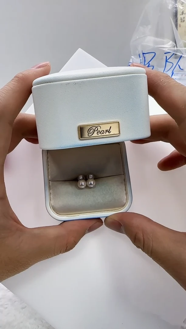 【闪购商品】海水珍珠DA银S925镶嵌c1013 耳钉6