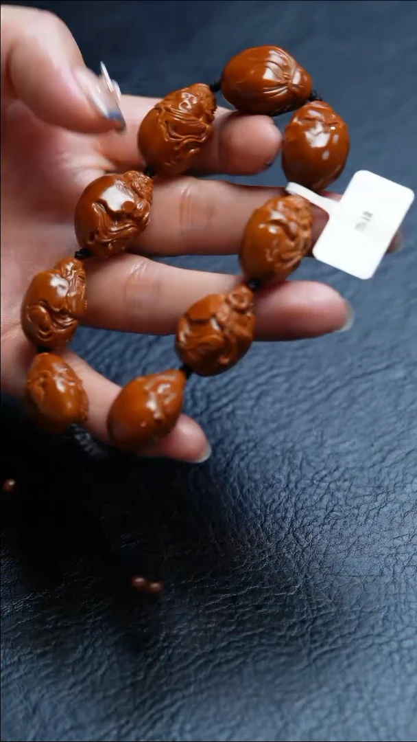 橄榄核吊坠苏工橄榄核