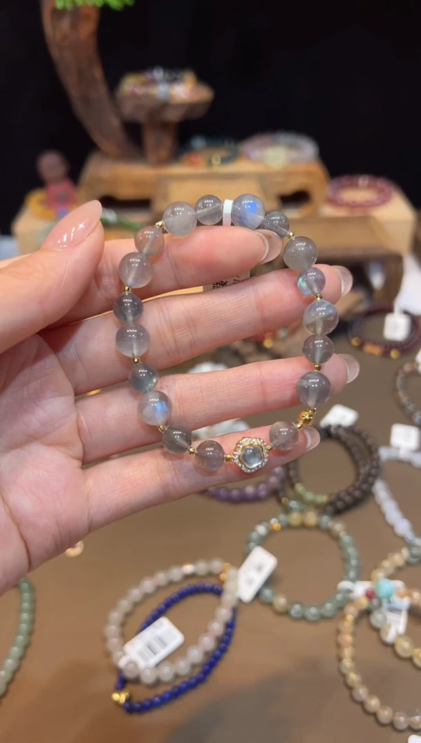 手链未镶嵌长石手饰@@D3174