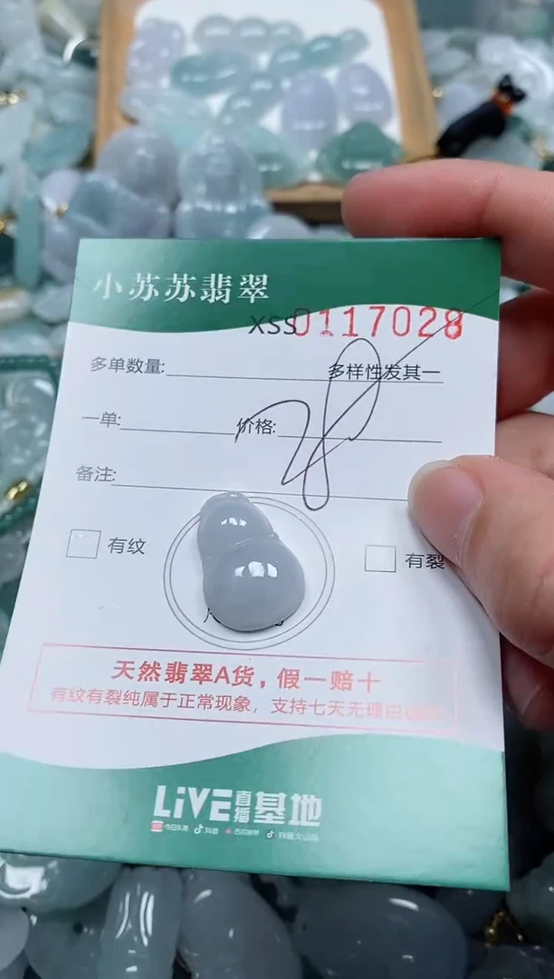 【闪购商品】翡翠颈饰未镶嵌闪购商品0117028