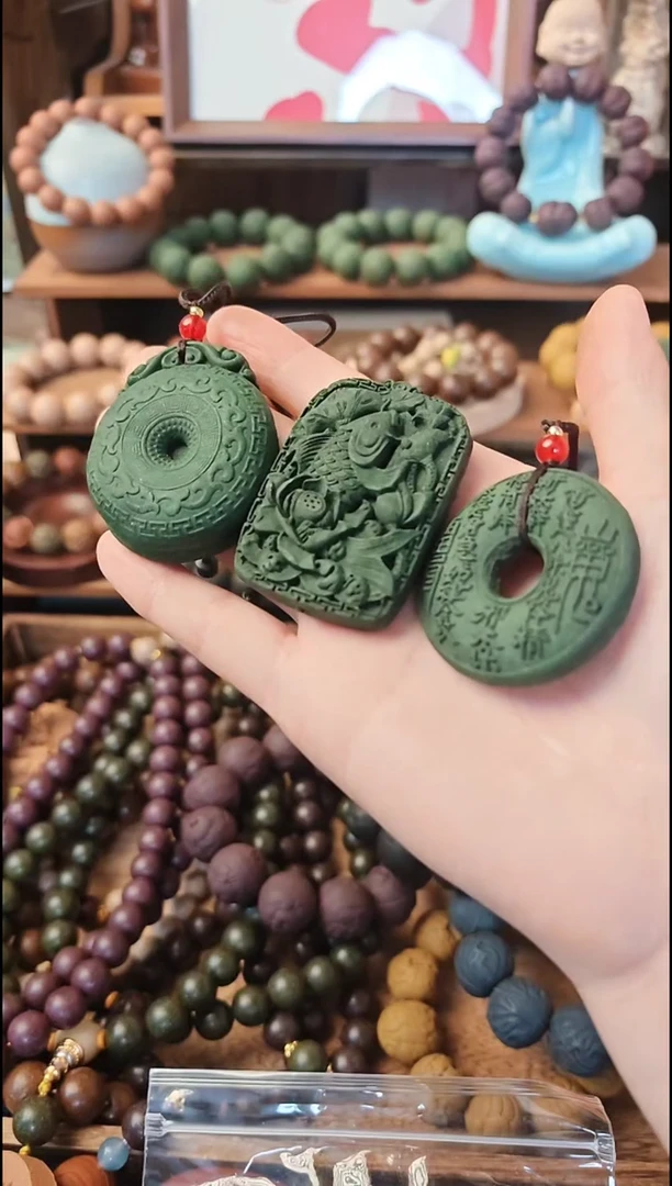 泥塑二苏旧局香牌一套