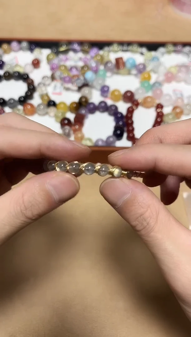 未镶嵌手链水晶18-55月光石手串