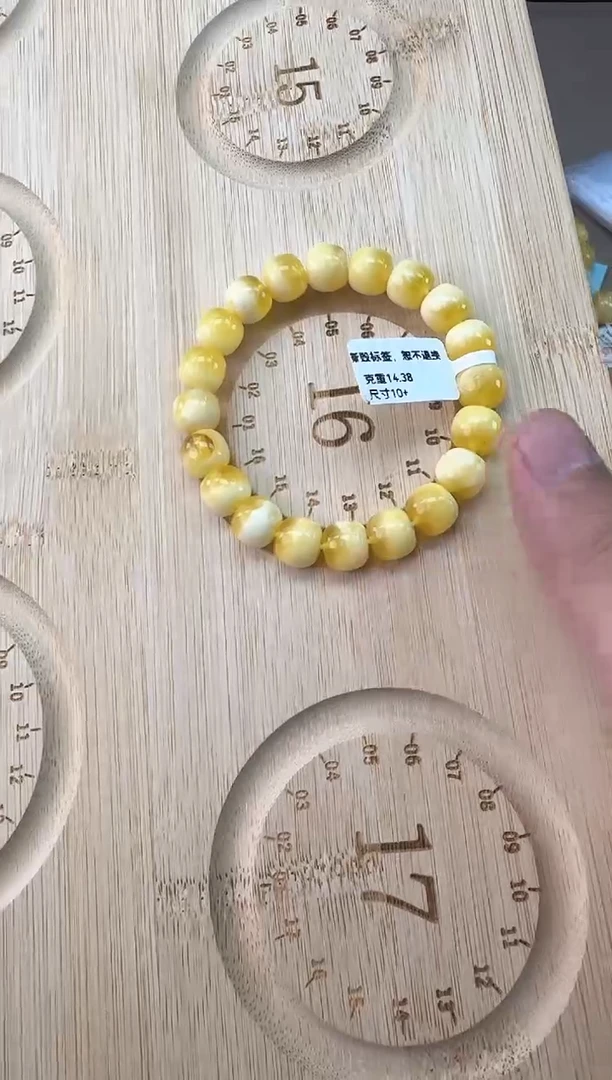 手串蜜蜡未镶嵌蜜蜡手串