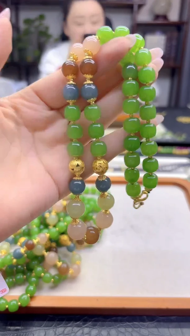 颈饰未镶嵌和田玉DIY款X802