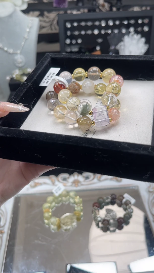 【闪购商品】水晶手链未镶嵌天然水晶 多样性发货