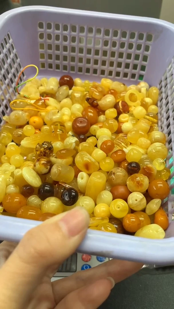 未镶嵌琥珀珠宝奇石694多样性发其一默认有瑕