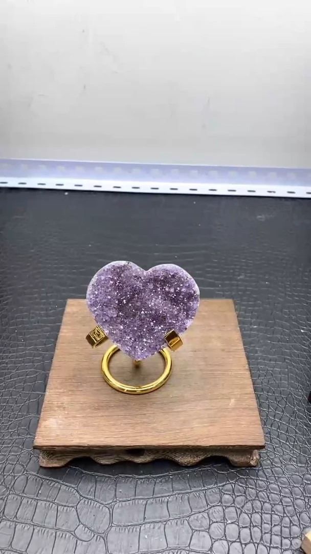 【闪购商品】紫晶1未镶嵌787号爱心