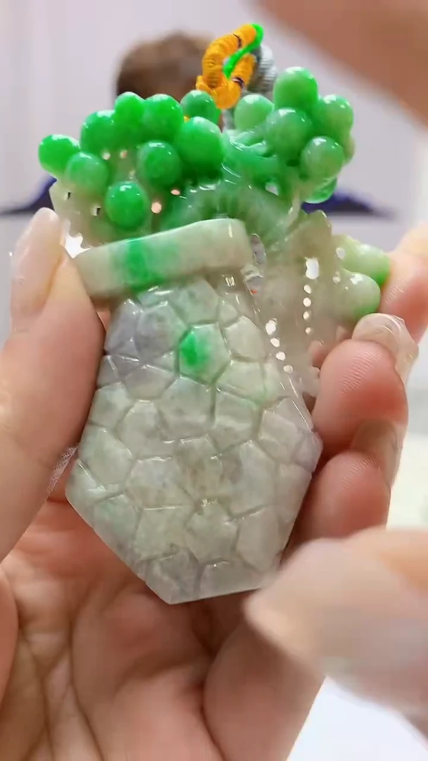 定制翡翠未镶嵌4868ms-毛货花60