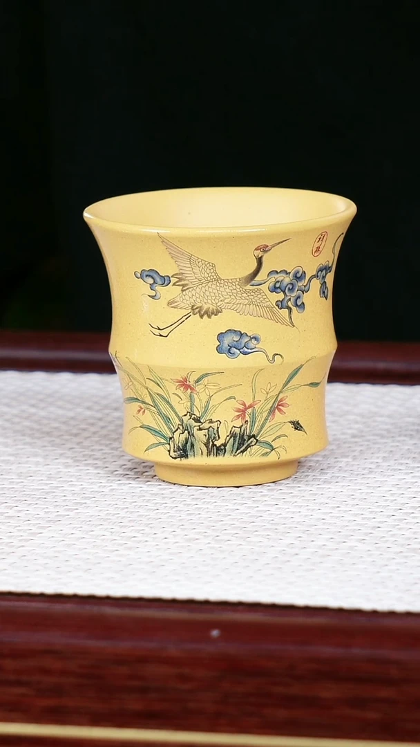 茶杯紫砂宜兴原矿紫砂 精品主人杯