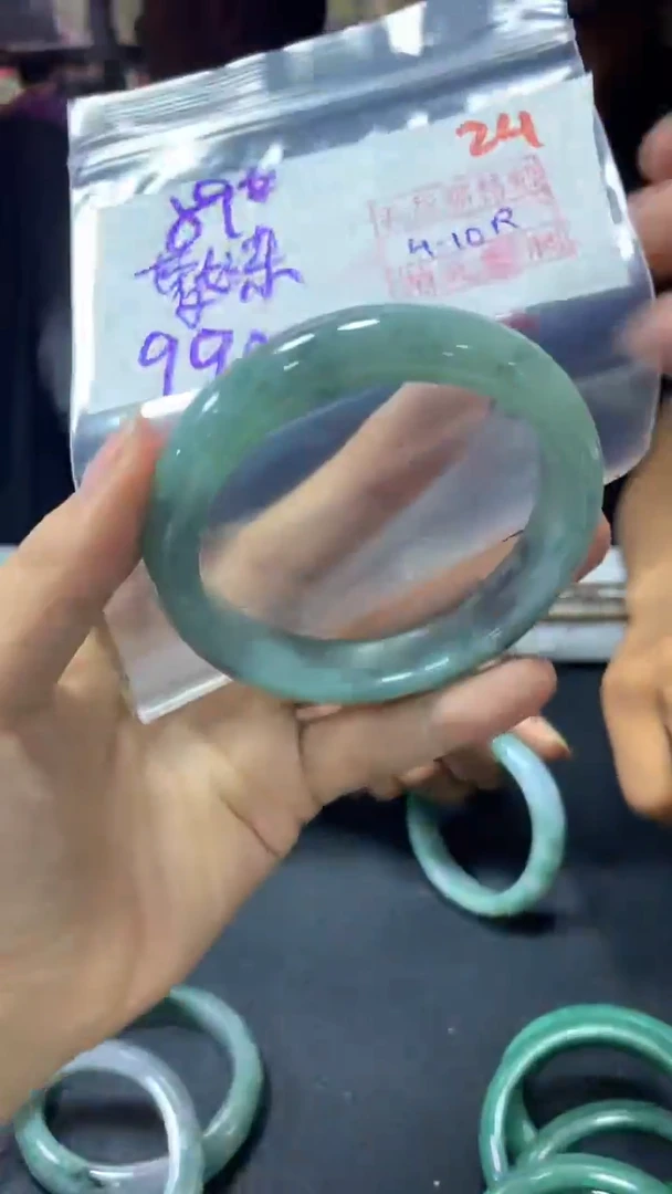 未镶嵌定制翡翠夢****影24毛货需精细抛光定制+多样性发1+990