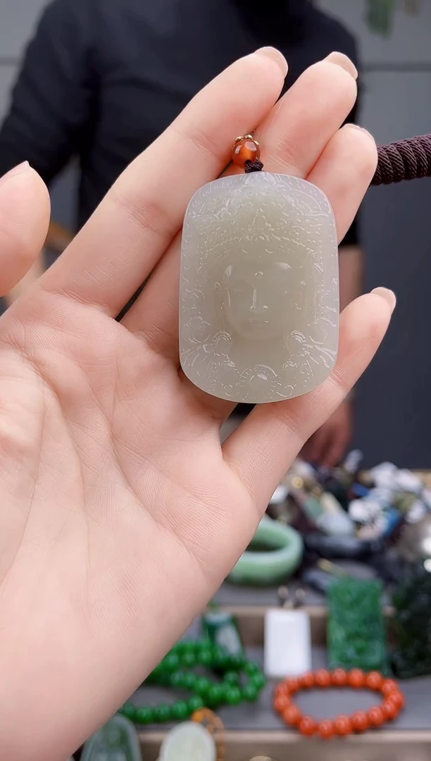 颈饰未镶嵌和田玉A****型多样性发货拍一单发一个