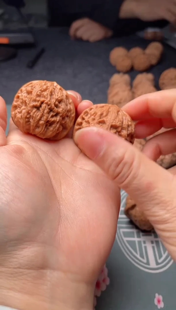 把件文玩核桃w185 水龙纹  41尺