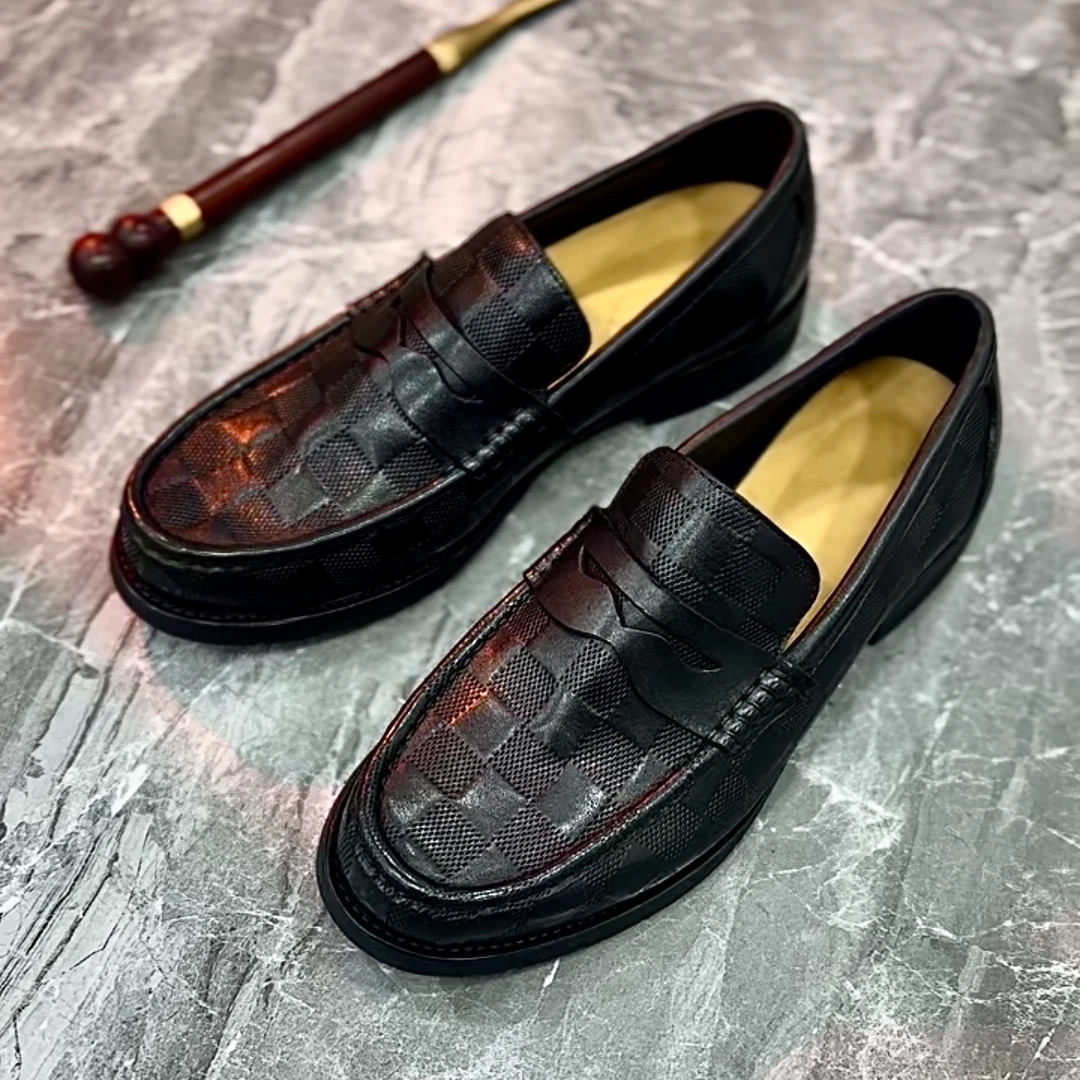 3［主图展示随机款式］男款真皮时尚商务皮鞋段码