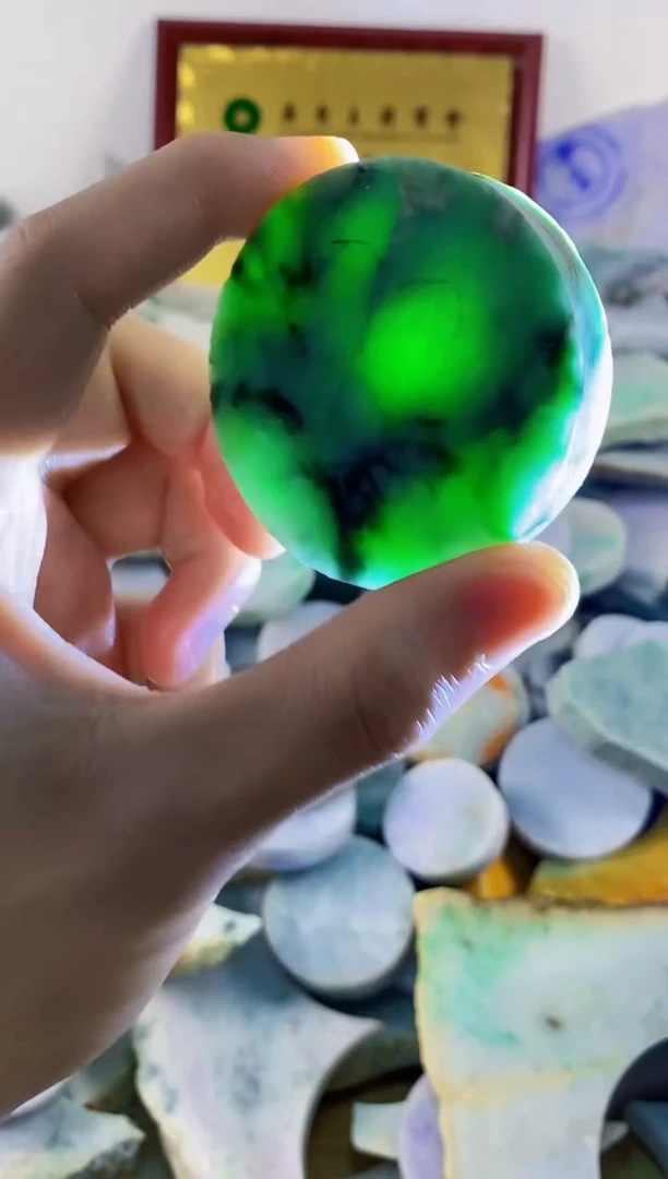 翡翠裸石翡翠裸石纯天然A货翡翠10
