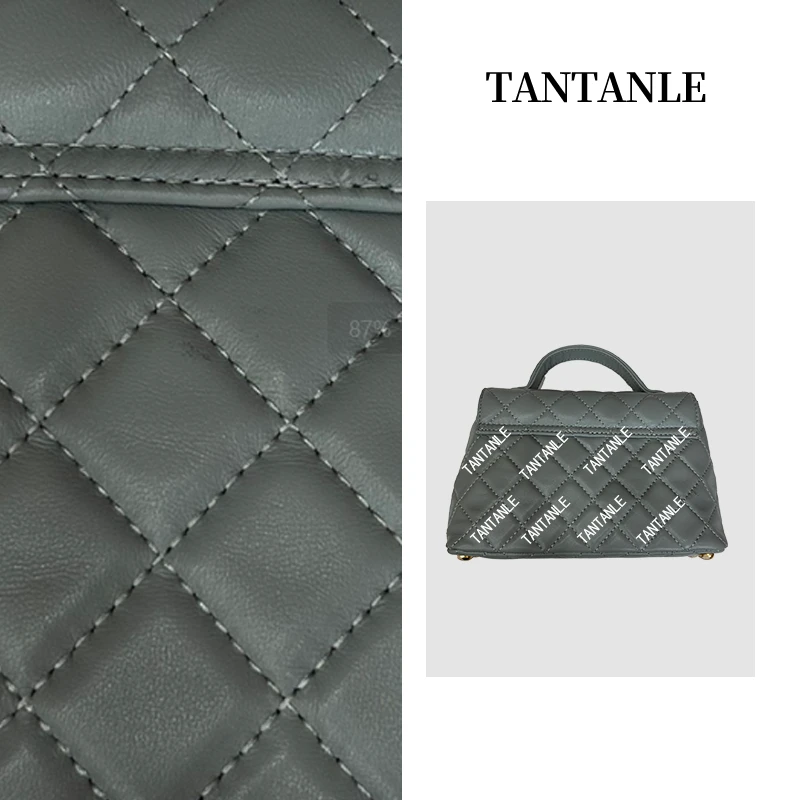 -高定单肩腋下斜跨轻奢时尚经典菱格潮流女包