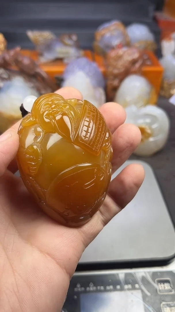 【闪购商品】玛瑙/玉髓手把未镶嵌1