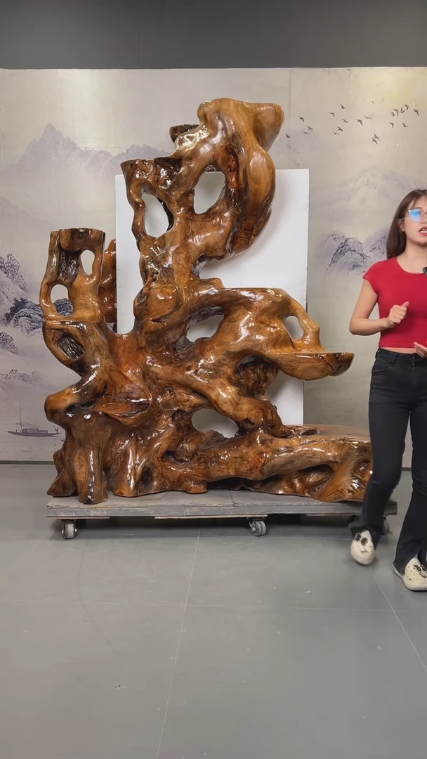 香樟木树根整体无拼接