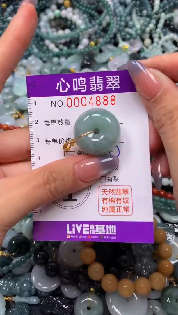 颈饰未镶嵌翡翠闪购004888