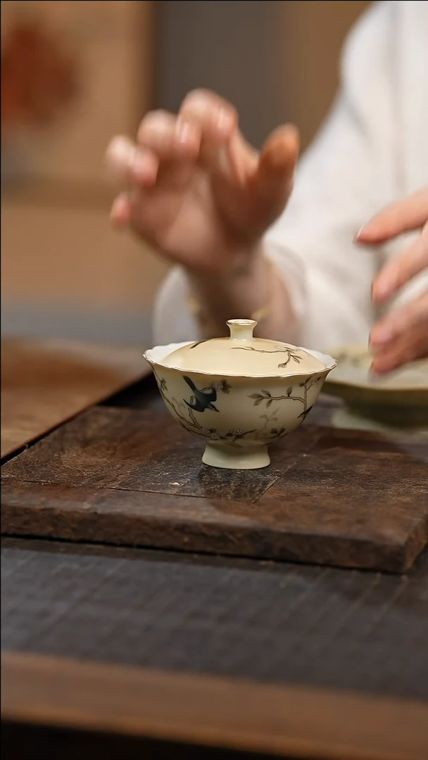 见珊专属合吾茶器专属盖碗