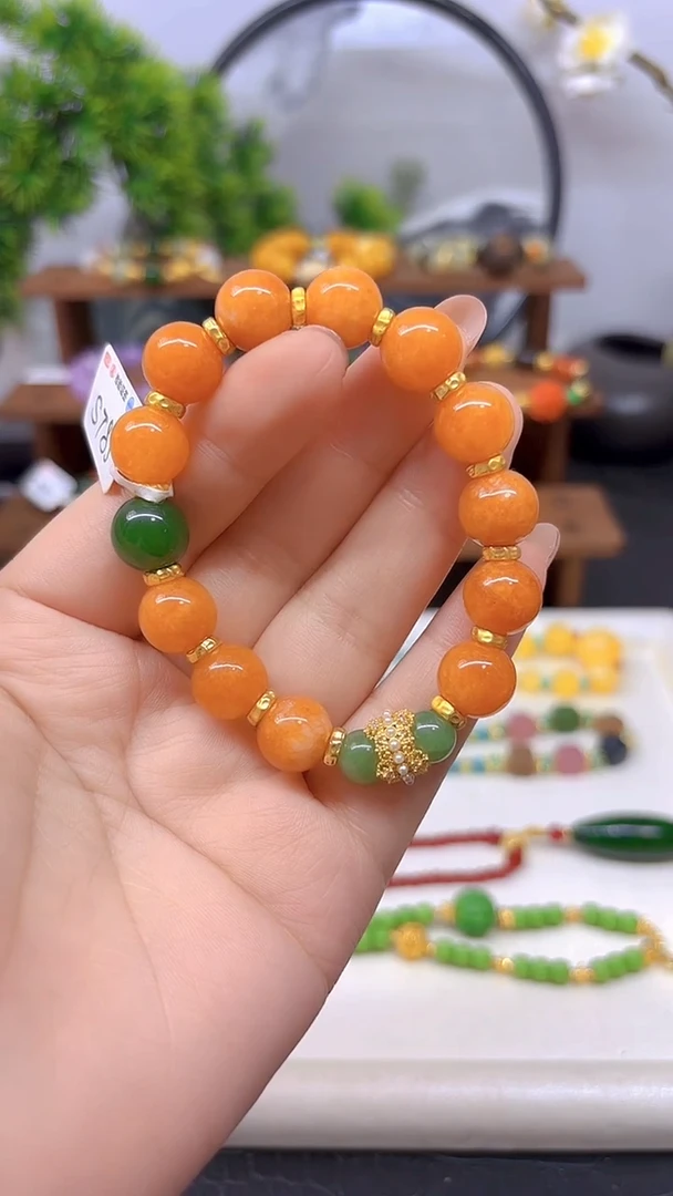 未镶嵌手链翡翠S785