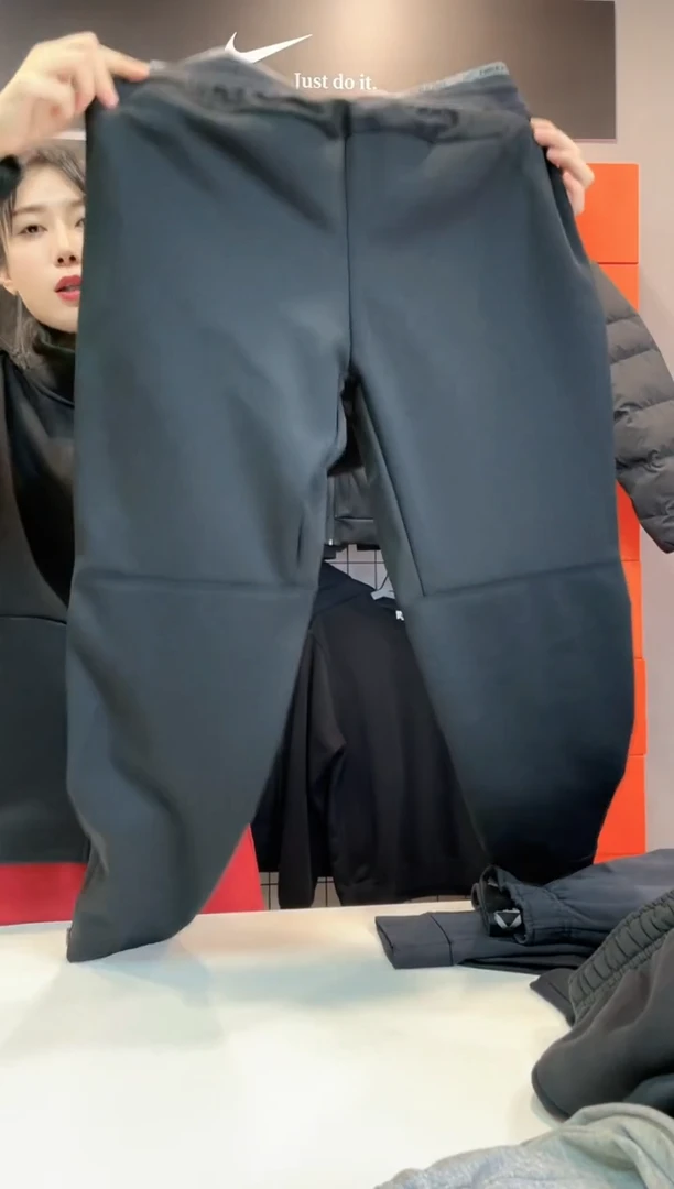 2123 华夫格子长裤XXL码170-190斤 不退换