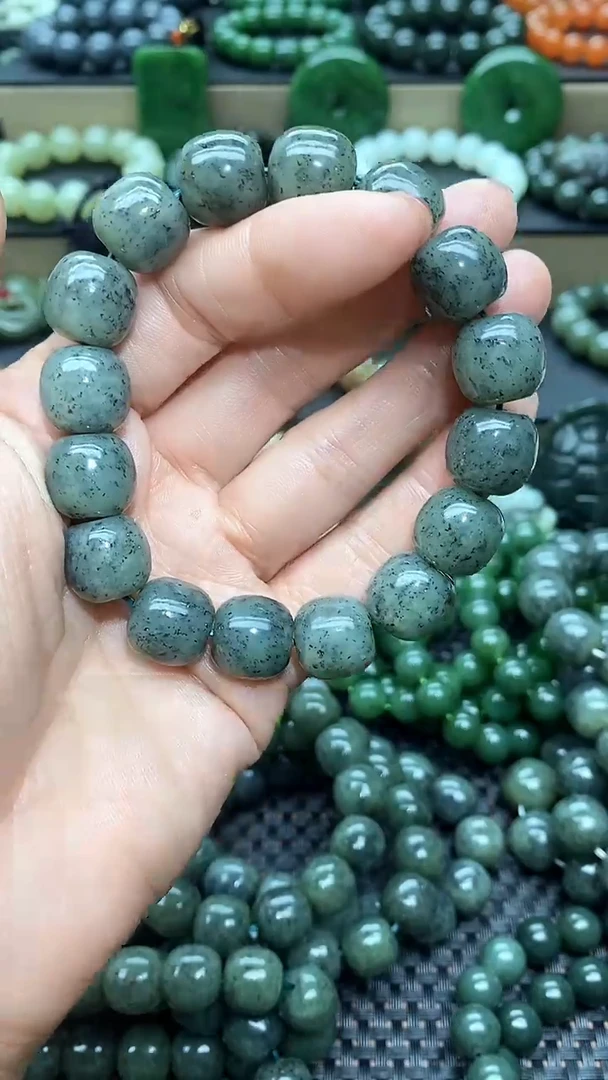 手链未镶嵌和田玉14青花多样性发货拍一发一