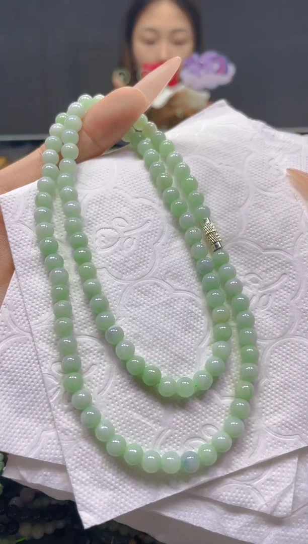 颈饰未镶嵌翡翠5MM