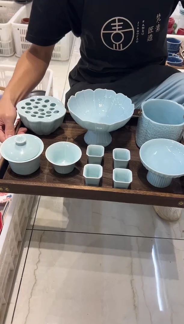 瓷片微瑕商品，介意勿拍②-托盘