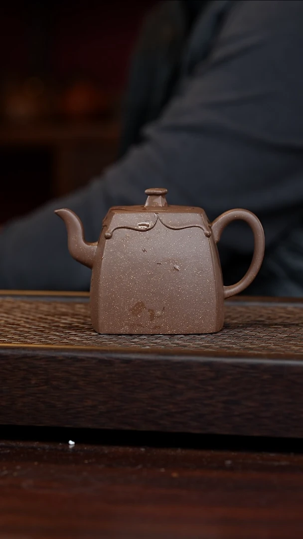 茶壶紫砂丹壶溢香紫砂壶350毫升微瑕