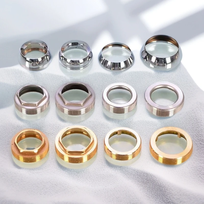 水龙头阀芯压帽压盖装饰盖菜盆面盆淋浴龙头固定帽35 40阀芯配件