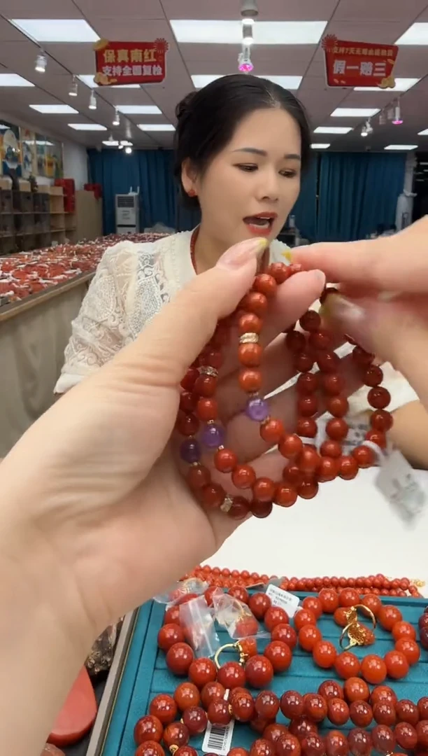 南红玛瑙珠串未镶嵌多样发其一/8/710128625