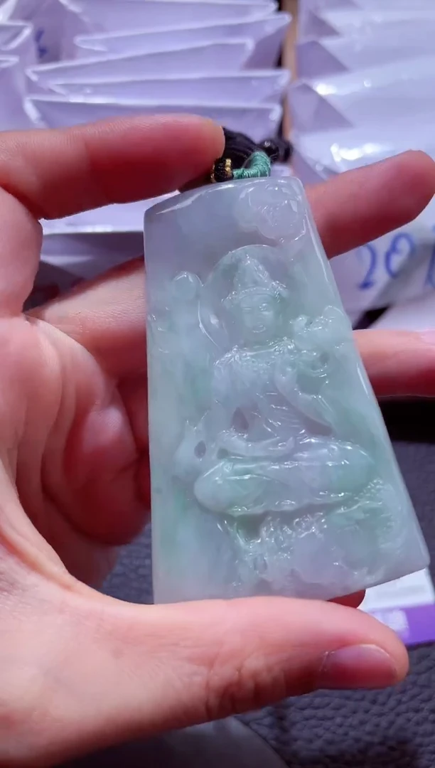 颈饰未镶嵌翡翠00000435大势至