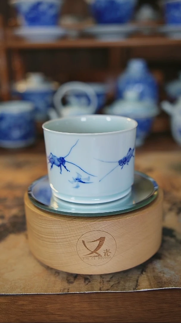 21景德镇手工手绘茶具