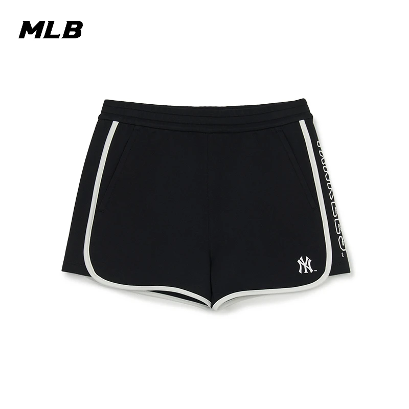 MLB女款经典学院风撞色潮流时尚百搭休闲短裤25夏季新款3FSPV0153