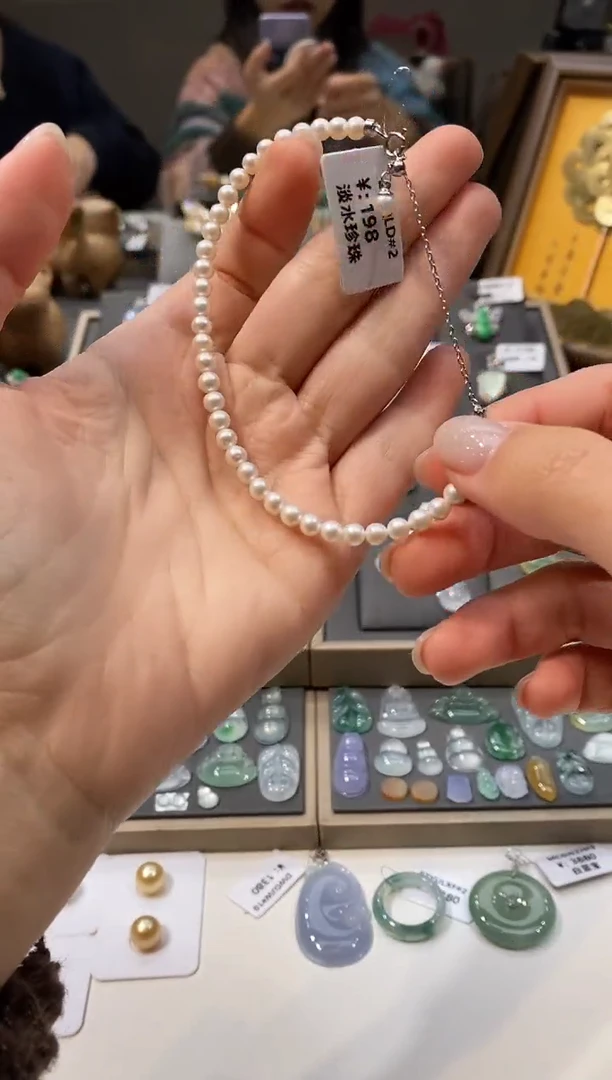 未镶嵌手绳淡水珍珠珍珠手串