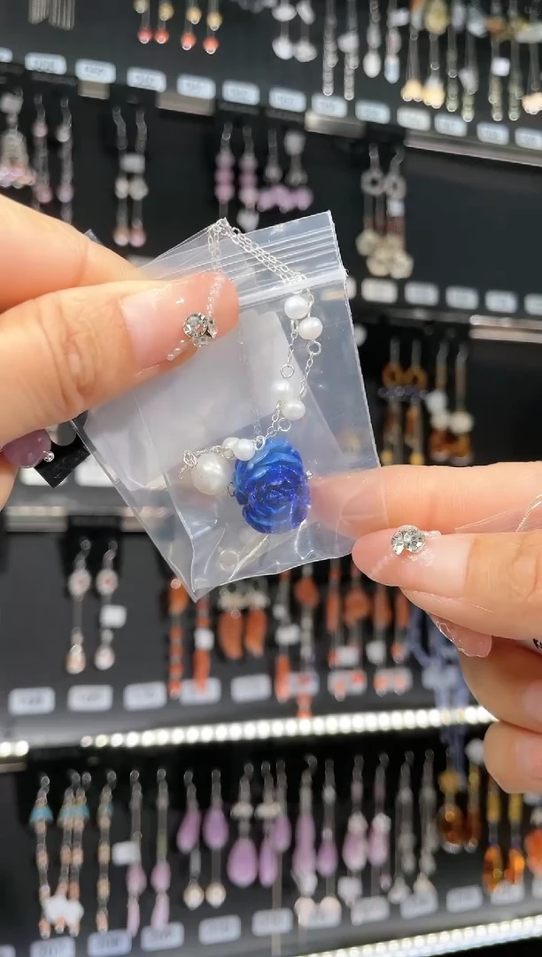 【闪购商品】紫晶耳饰银S925镶嵌 海胆爱吃虾2发1