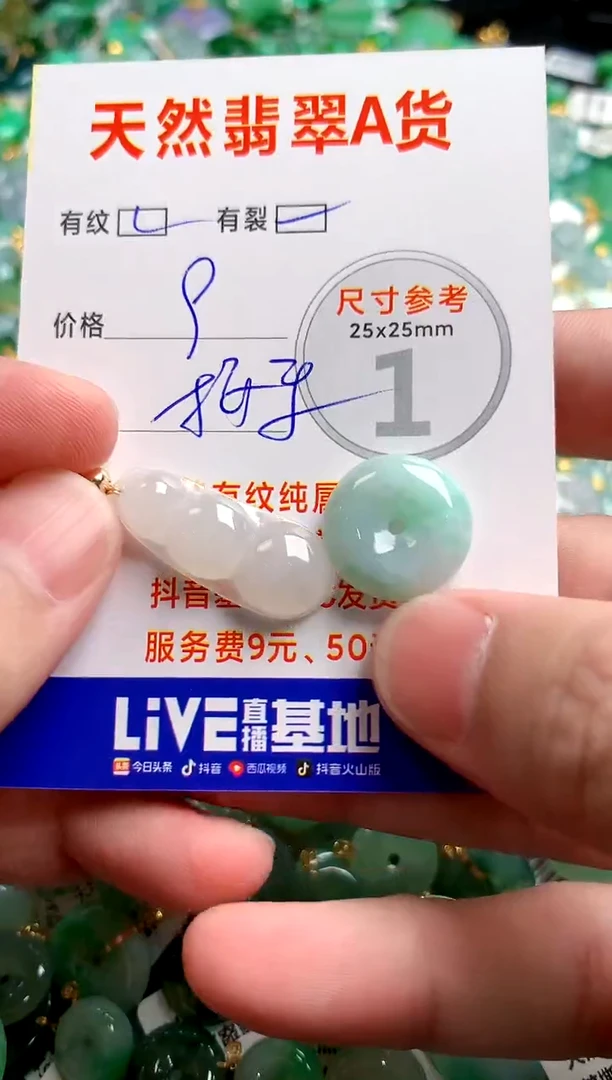 翡翠未镶嵌颈饰14007464