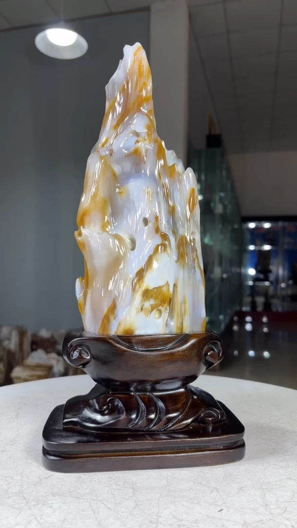 【闪购商品】硅化玉珠宝奇石未镶嵌1
