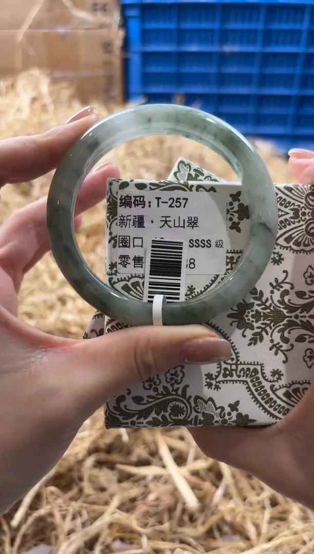 未镶嵌手镯石英质玉T-257