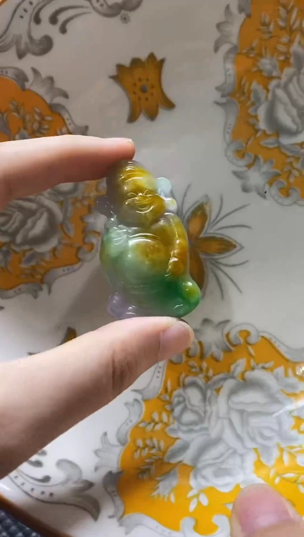 瓷片瓷片 瓷器 摆件 1个