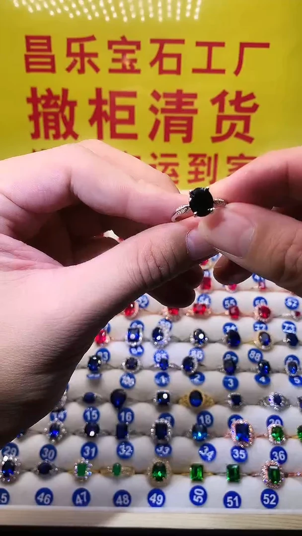 【闪购商品】红宝石戒指银S925镶嵌1111