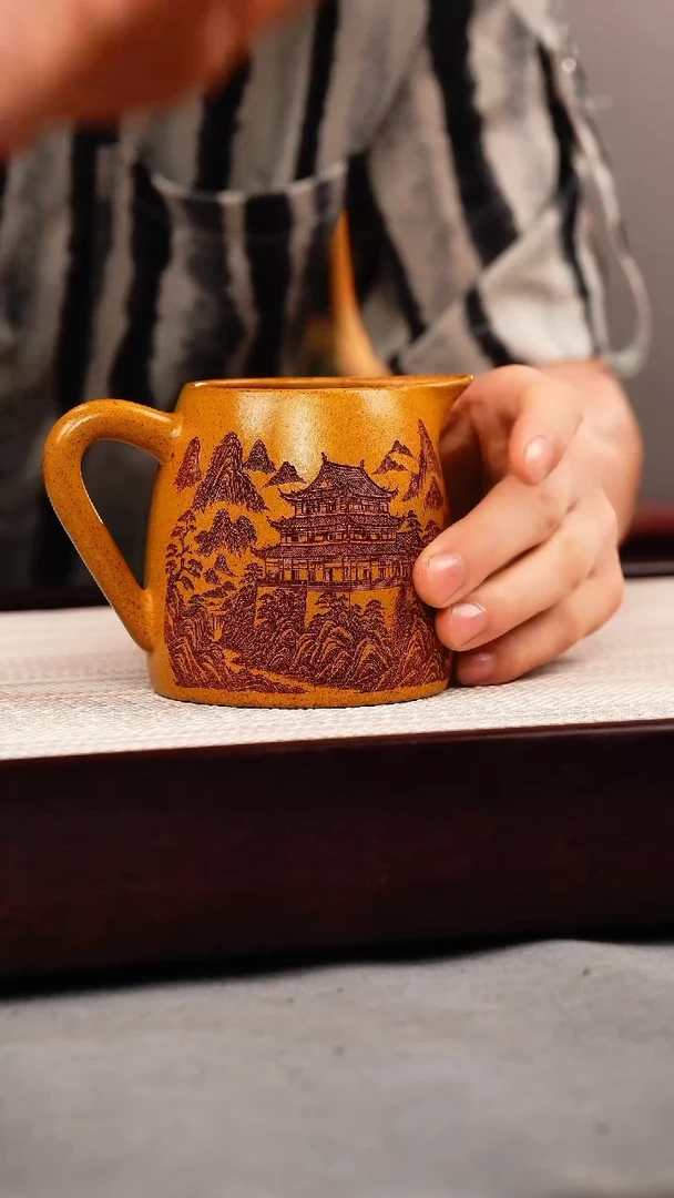 茶壶紫砂段泥 公道杯