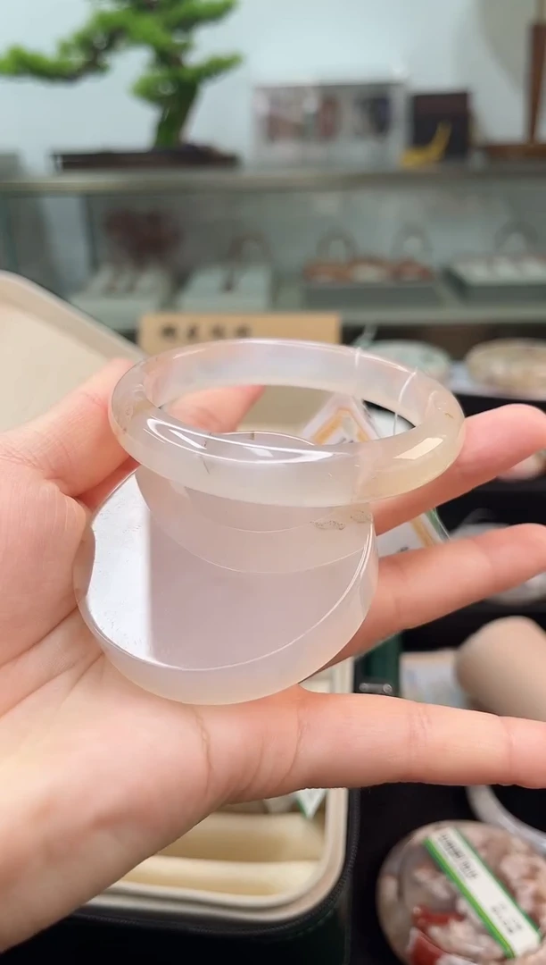 未镶嵌手镯石英质玉59圈口（赠品镯心）3985259