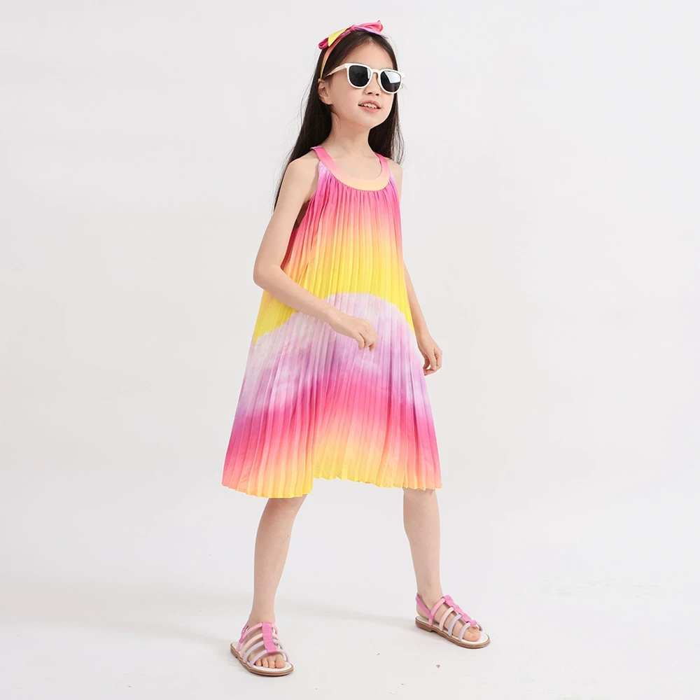 【丁达尔设计】女童连衣裙夏季新款儿童裙子独特时髦洋气公主裙