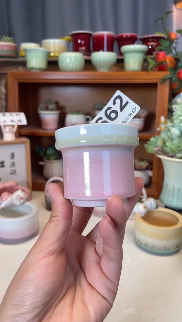 瓷片662知木小芳花盆