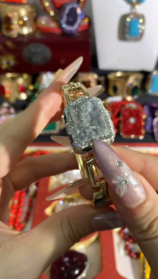 铜合金合成立方氧化锆1526手镯