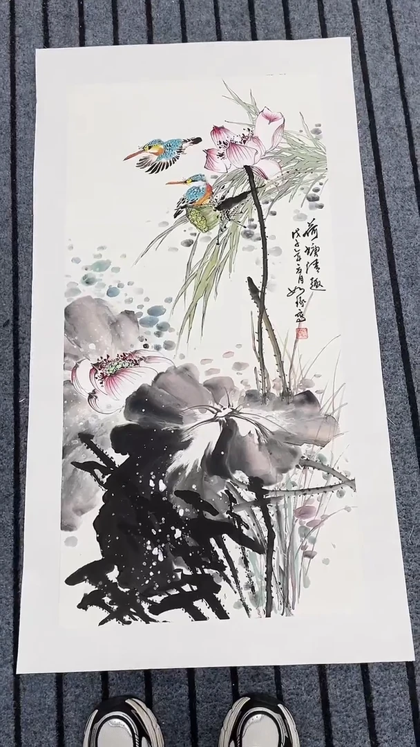 精品国画花鸟作品