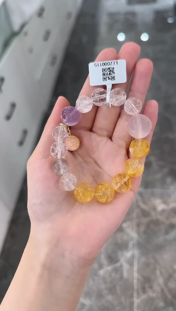 水晶手串未镶嵌手串